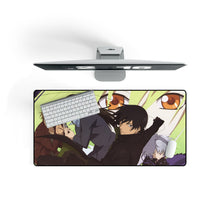 Load image into Gallery viewer, Darker Than Black Hei, Yin, Mao, Misaki Kirihara Mouse Pad (Desk Mat) On Desk