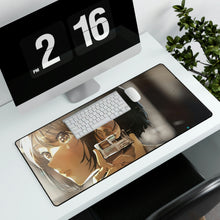 Load image into Gallery viewer, Anime Girl Ear Piercing Mouse Pad (Desk Mat)