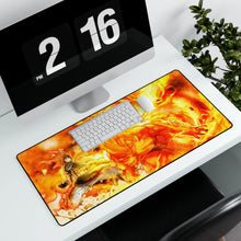 Load image into Gallery viewer, Fairy Tail Natsu Dragneel Mouse Pad (Desk Mat) With Laptop