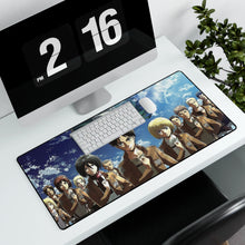 Load image into Gallery viewer, Eren yeager With Team Mouse Pad (Desk Mat) With Laptop
