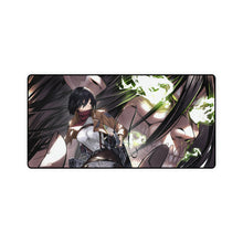 Load image into Gallery viewer, Mikasa Attack Titan Attack on Mouse Pad (Desk Mat)