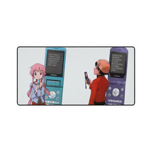 Load image into Gallery viewer, Mirai Nikki Yuno Gasai, Yukiteru Amano Mouse Pad (Desk Mat)