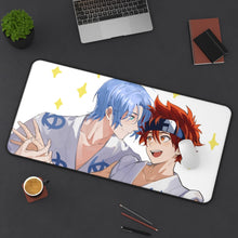 Load image into Gallery viewer, SK8 The Infinity Mouse Pad (Desk Mat) On Desk