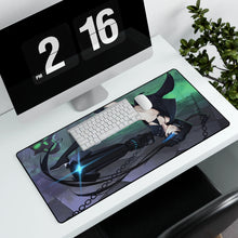 Load image into Gallery viewer, Black Rock Shooter Mouse Pad (Desk Mat)