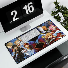 Load image into Gallery viewer, Sword Art Online Asuna Yuuki, Yui Mouse Pad (Desk Mat) With Laptop