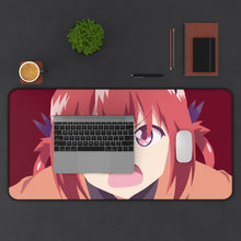 Load image into Gallery viewer, Satania Minimalist Mouse Pad (Desk Mat) With Laptop