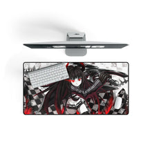 Load image into Gallery viewer, Black Gold Saw Mouse Pad (Desk Mat) On Desk