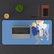 Load image into Gallery viewer, Beyond The Boundary Mouse Pad (Desk Mat) With Laptop