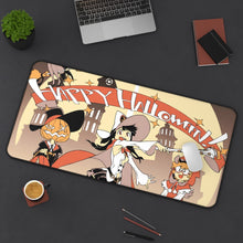 Load image into Gallery viewer, Little Witch Academia Atsuko Kagari, Sucy Manbavaran, Computer Keyboard Pad, Lotte Yanson, Professor Ursula Mouse Pad (Desk Mat) On Desk