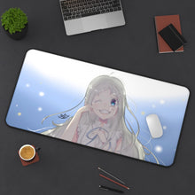 Load image into Gallery viewer, Anohana Meiko Honma Mouse Pad (Desk Mat) On Desk