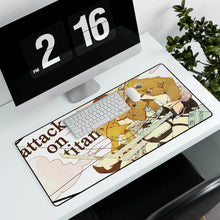 Load image into Gallery viewer, Anime Attack On Titan Mouse Pad (Desk Mat)