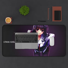 Load image into Gallery viewer, Saekano: How To Raise A Boring Girlfriend Mouse Pad (Desk Mat) With Laptop