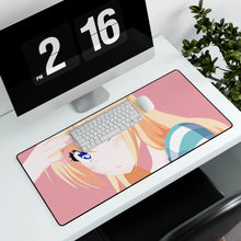 Load image into Gallery viewer, Nisekoi Chitoge Kirisaki Mouse Pad (Desk Mat) With Laptop