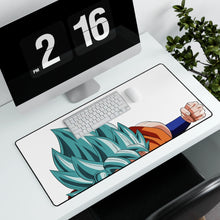 Load image into Gallery viewer, Goku SSJ God SSJ Mouse Pad (Desk Mat) With Laptop