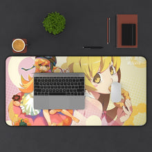 Load image into Gallery viewer, Monogatari (Series) Mouse Pad (Desk Mat) With Laptop