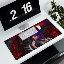 Load image into Gallery viewer, Tokyo Ghoul Ken Kaneki, Rize Kamishiro Mouse Pad (Desk Mat) With Laptop