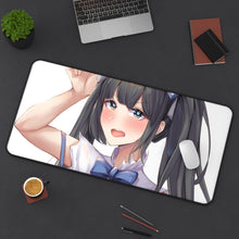 Load image into Gallery viewer, Is It Wrong To Try To Pick Up Girls In A Dungeon? Mouse Pad (Desk Mat) On Desk