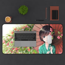 Load image into Gallery viewer, Monogatari (Series) Mouse Pad (Desk Mat) With Laptop