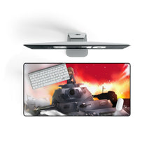 Load image into Gallery viewer, Girls und Panzer Mouse Pad (Desk Mat) On Desk