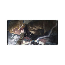 Load image into Gallery viewer, Zenitsu, Lightning, Katana, Kimetsu no Yaiba, Mouse Pad (Desk Mat)