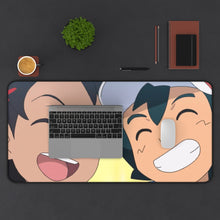 Load image into Gallery viewer, Anime Pokémon Mouse Pad (Desk Mat) With Laptop