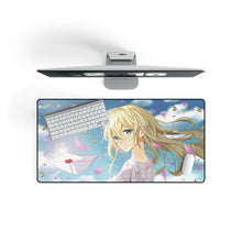 Load image into Gallery viewer, Violet Evergarden Mouse Pad (Desk Mat) On Desk