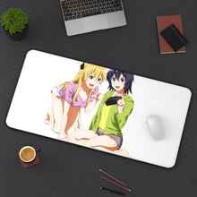 Load image into Gallery viewer, Gamers! Karen Tendou, Chiaki Hoshinomori Mouse Pad (Desk Mat) On Desk
