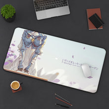 Load image into Gallery viewer, Violet Evergarden Violet Evergarden Mouse Pad (Desk Mat) With Laptop