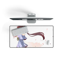 Load image into Gallery viewer, Anime Girl Mouse Pad (Desk Mat) On Desk