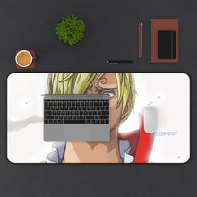 Load image into Gallery viewer, One Piece Sanji Mouse Pad (Desk Mat) With Laptop