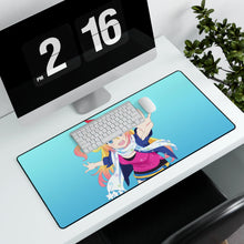 Load image into Gallery viewer, Nisekoi Chitoge Kirisaki Mouse Pad (Desk Mat) With Laptop