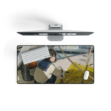 Load image into Gallery viewer, Anime Girl Mouse Pad (Desk Mat) On Desk