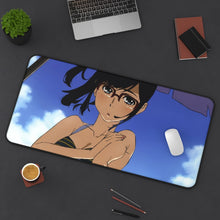 Load image into Gallery viewer, Anohana Chiriko Tsurumi Mouse Pad (Desk Mat) On Desk