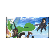 Load image into Gallery viewer, Leafa and Kirito Mouse Pad (Desk Mat)