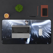 Load image into Gallery viewer, Angel Beats! Kanade Tachibana Mouse Pad (Desk Mat) With Laptop