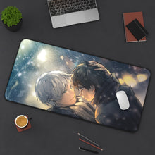 Load image into Gallery viewer, Yuri!!! On Ice Mouse Pad (Desk Mat) On Desk