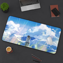 Load image into Gallery viewer, Weathering With You Mouse Pad (Desk Mat) On Desk