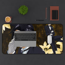 Load image into Gallery viewer, Black Butler Mouse Pad (Desk Mat) With Laptop