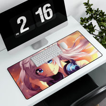 Load image into Gallery viewer, Anime Headphones Mouse Pad (Desk Mat) With Laptop