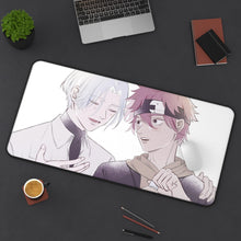 Load image into Gallery viewer, SK8 The Infinity Mouse Pad (Desk Mat) On Desk