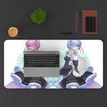 Load image into Gallery viewer, Re:ZERO -Starting Life In Another World- Mouse Pad (Desk Mat) With Laptop