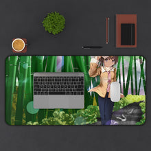 Load image into Gallery viewer, Monogatari (Series) Mouse Pad (Desk Mat) With Laptop