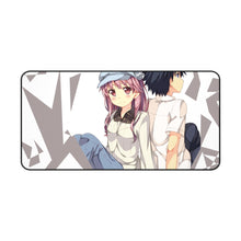 Load image into Gallery viewer, Meigo Arisa & Kamijou Touma Mouse Pad (Desk Mat)