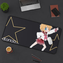Load image into Gallery viewer, Lucky Star Mouse Pad (Desk Mat) On Desk