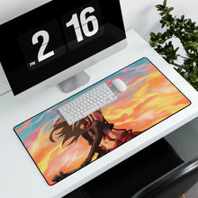 Load image into Gallery viewer, Alisa Illinichina Amiella Mouse Pad (Desk Mat) With Laptop