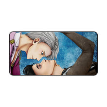 Load image into Gallery viewer, Yuri!!! On Ice Victor Nikiforov, Yuuri Katsuki Mouse Pad (Desk Mat)