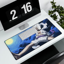 Load image into Gallery viewer, One Piece Monkey D. Luffy Mouse Pad (Desk Mat) With Laptop