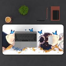 Load image into Gallery viewer, Yuri!!! On Ice Victor Nikiforov, Yuuri Katsuki Mouse Pad (Desk Mat) With Laptop