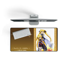 Load image into Gallery viewer, Magical Girl Lyrical Nanoha Strikers Mouse Pad (Desk Mat) On Desk