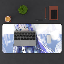 Load image into Gallery viewer, Clannad Tomoyo Sakagami Mouse Pad (Desk Mat) With Laptop